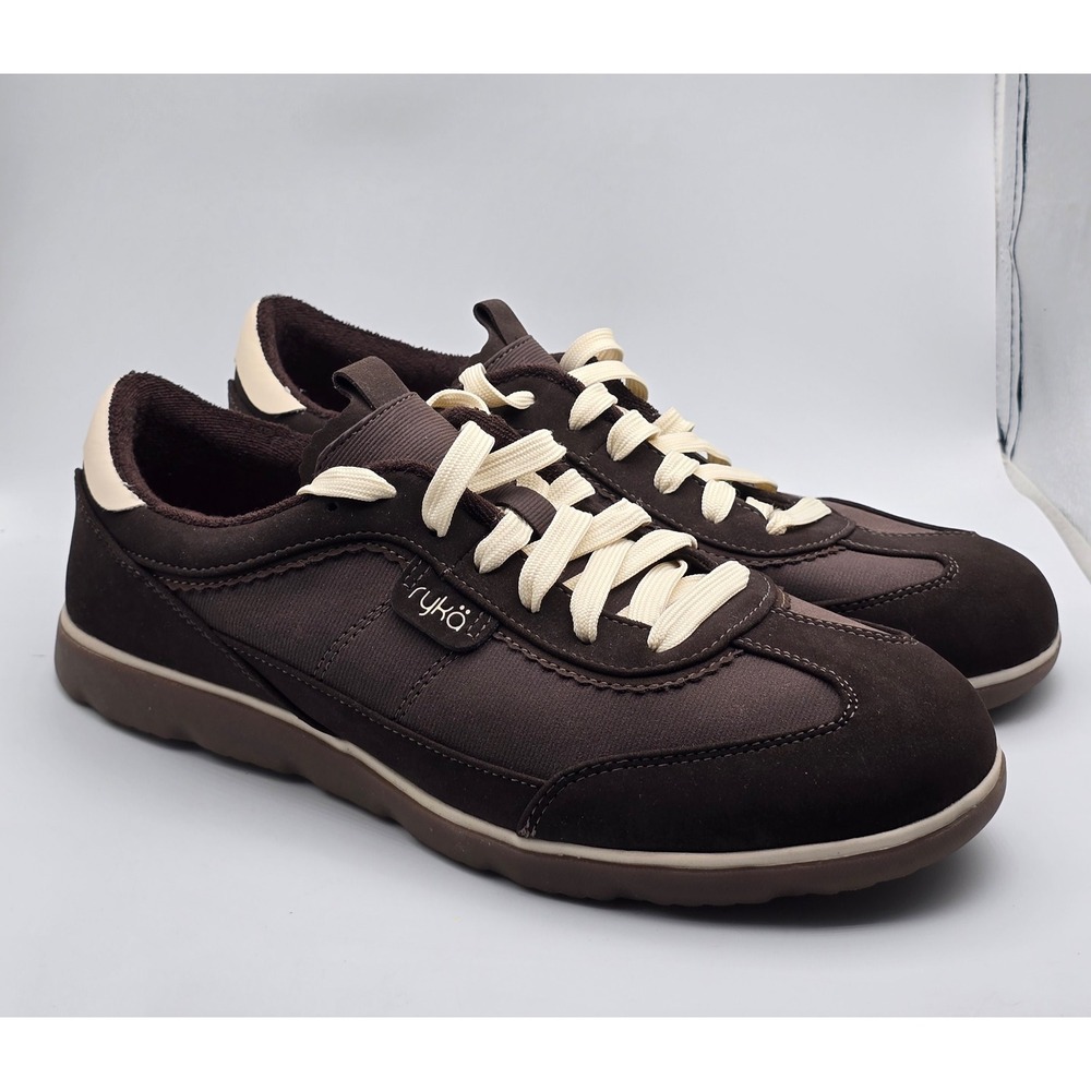 Ryka Effortless Sneakers Womens 12W Brown Walking Shoes Arch Support 914083 NWOT